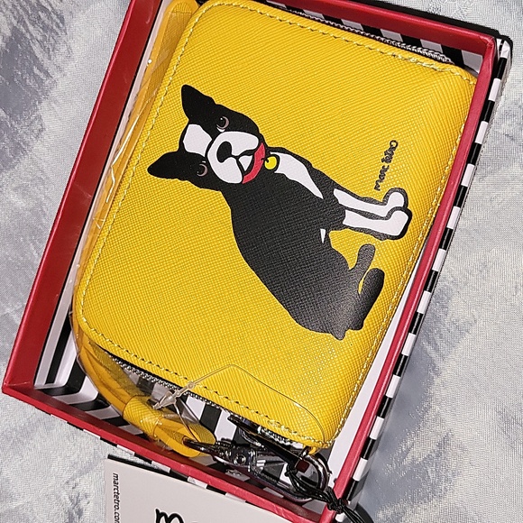 Boston Terrior zip around wallet BNIB MARC TETRO - Picture 1 of 4